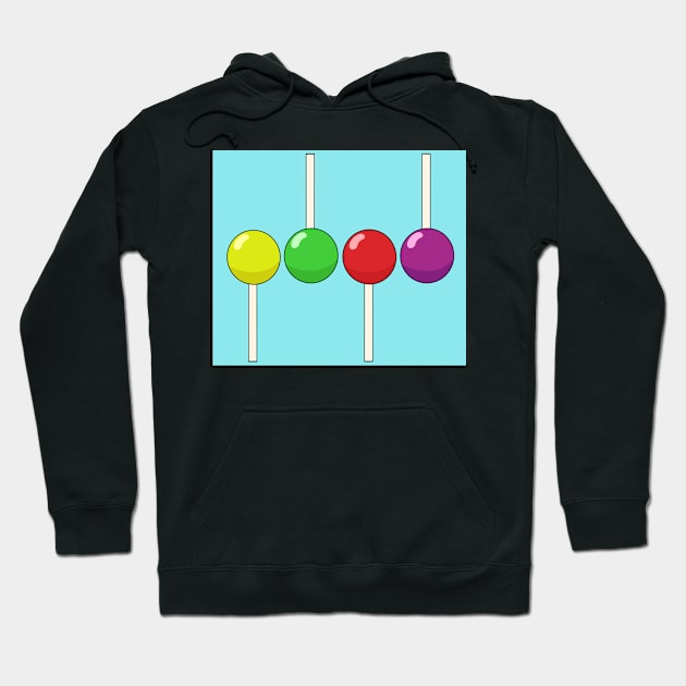 Lollipop Design Hoodie by Myowu